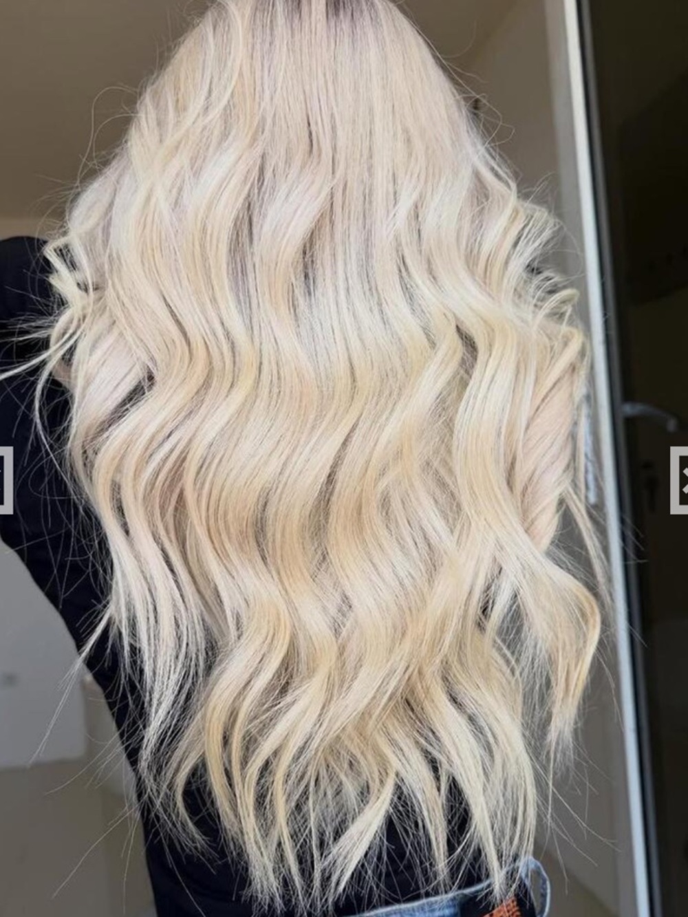 True Gluess 5.5x5.5 HD Human Hair Lace Front Wig 22” Blonde - Picture 6 of 10